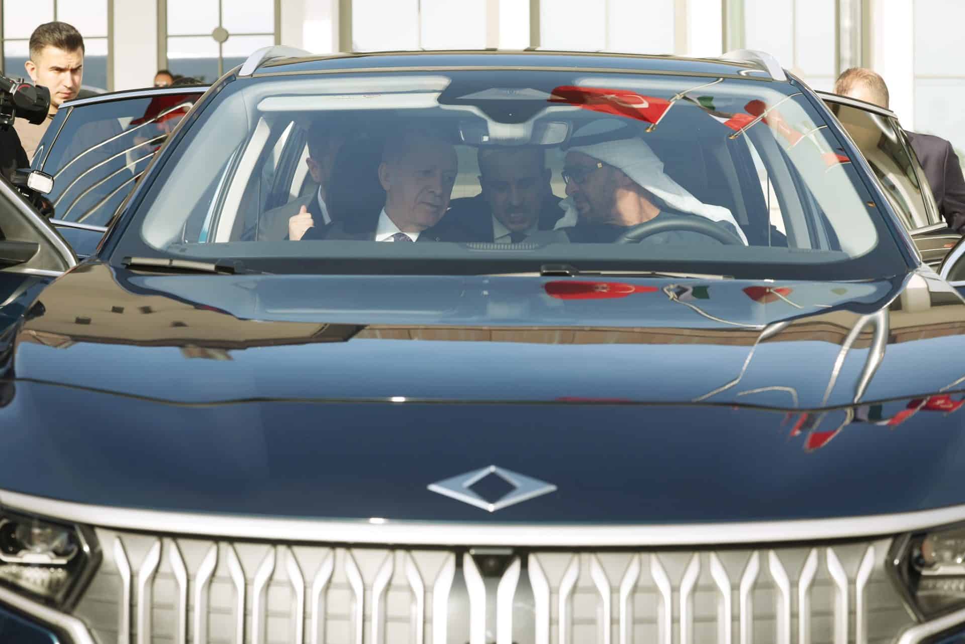 رجب طيب أردوغان ومحمد بن زايد