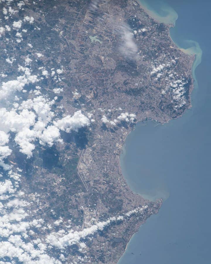 الجزائر من الفضاء بكاميرا النيادي