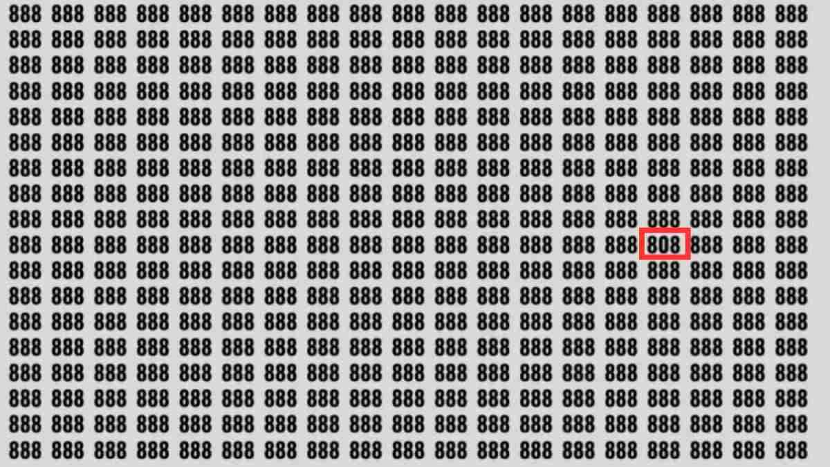 اكتشف الرقم 808 المخفي