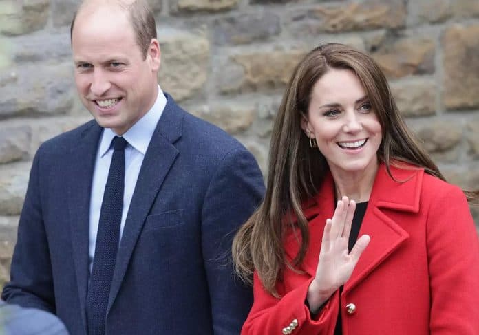 الأمير ويليام وكيت مدلتون