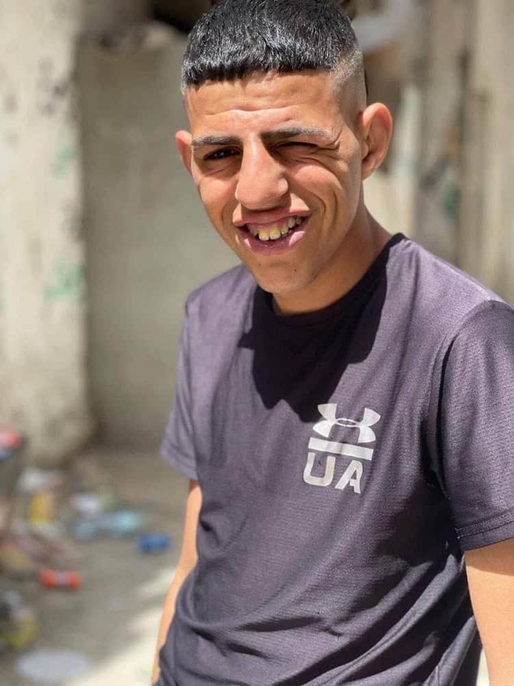 الشهيد فارس حشاش ارتقى خلال اقتحام مخيم بلاطة