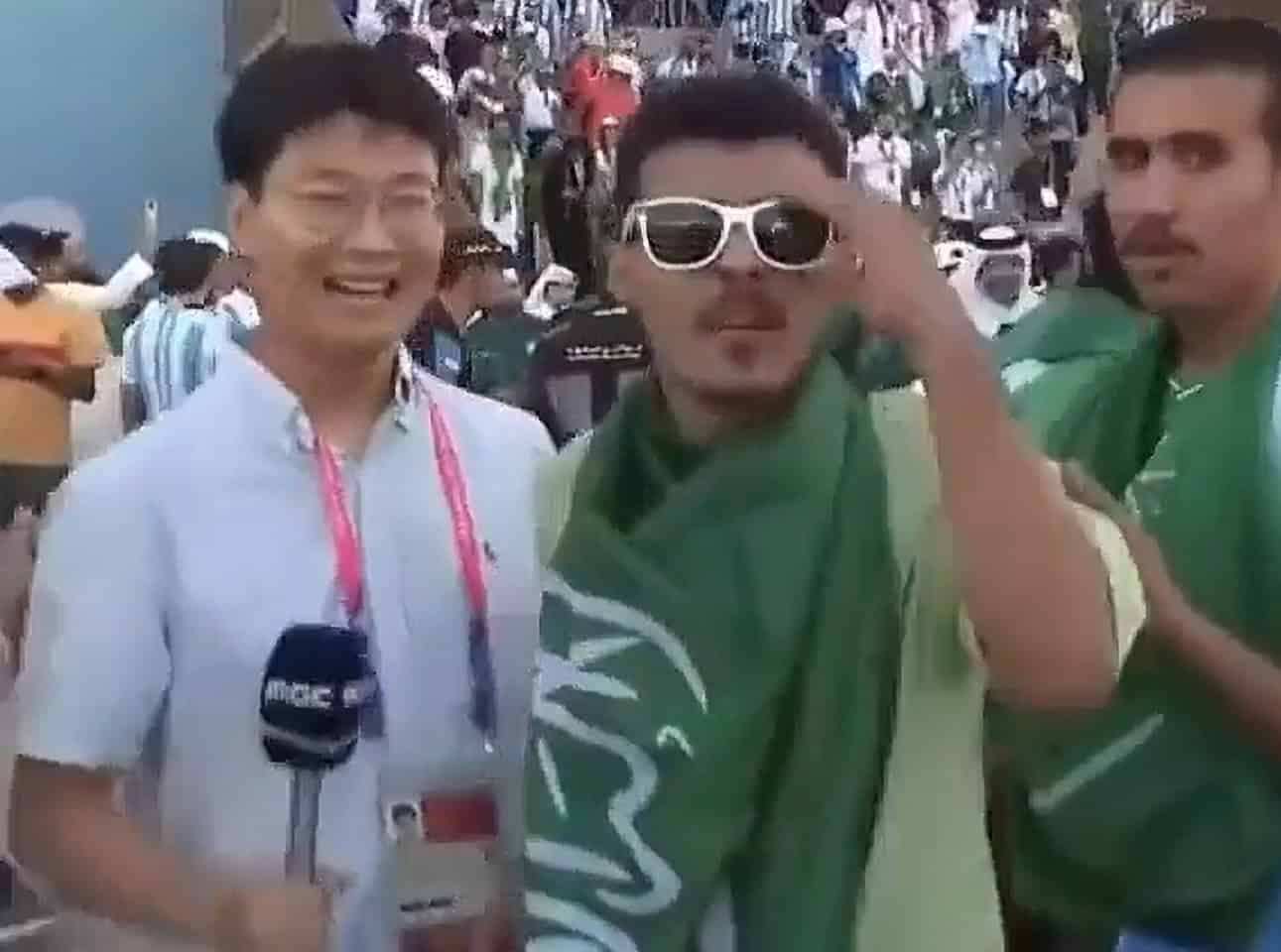 المشجع السعودي عبدالله العيادة صاحب عبارة وين ميسي