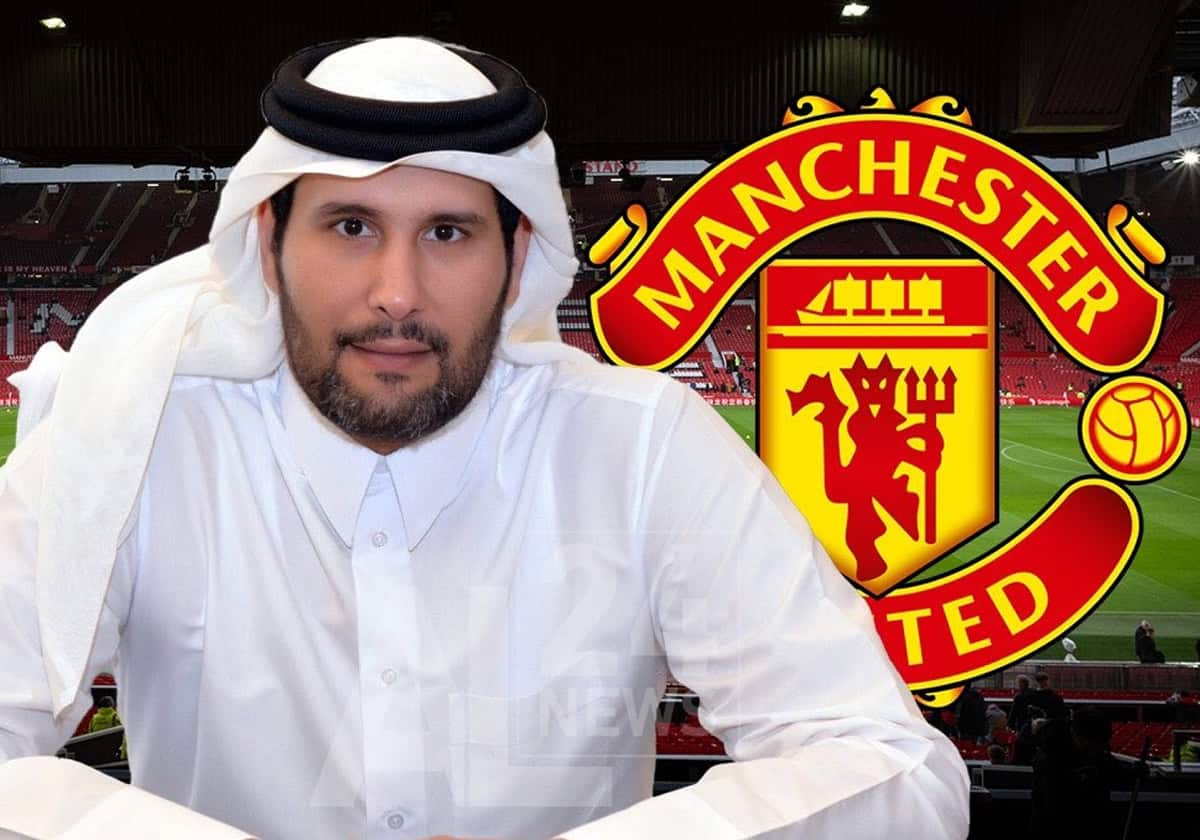 الشيخ جاسم بن حمد يقدم عرضه النهائي لشراء مانشستر يونايتد بمبلغ يقارب 6 مليارات جنيه جاسم بن حمد يقدم عرضه الخامس والنهائي لشراء مانشستر يونايتد تحت شعار: "خذه أو اتركه"