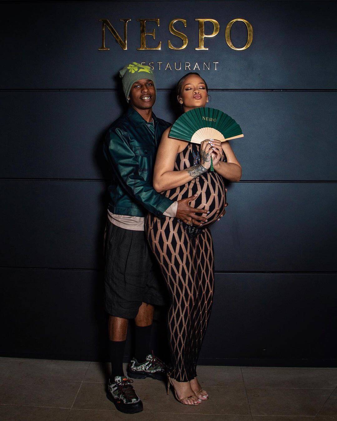 ريهانا وشريكها 