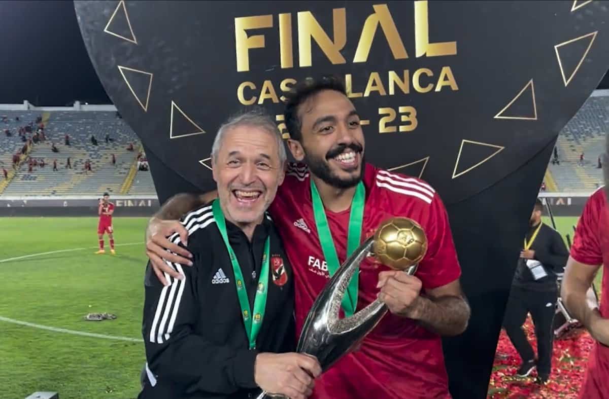 محمود كهربا في تتويج نهائي دوري أوروبا