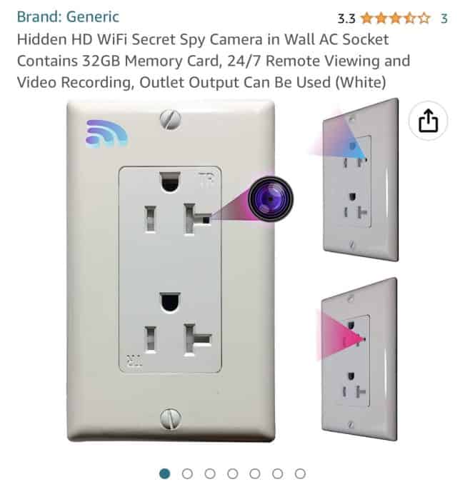 كاميرات تجسس