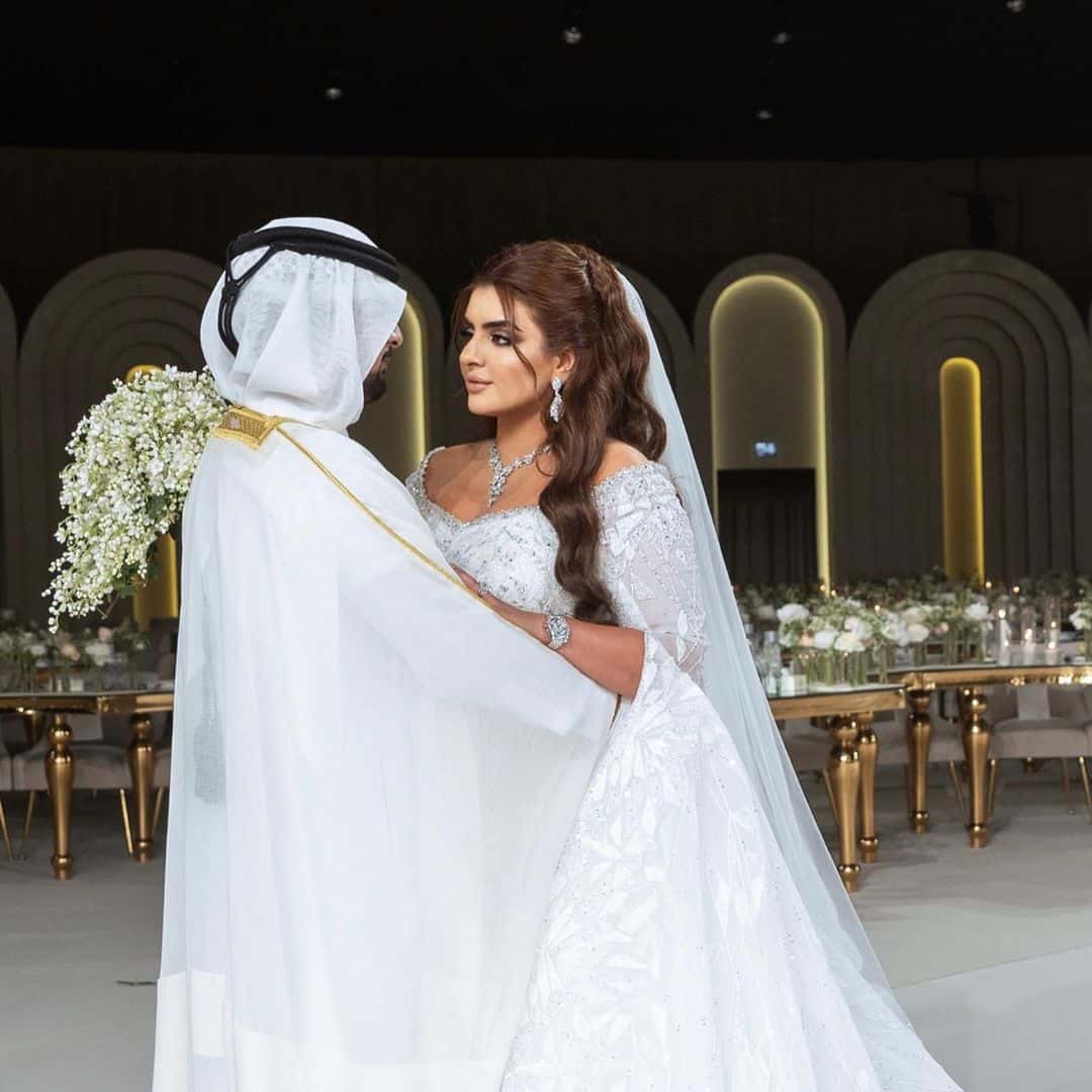 حفل زفاف الشيخة مهرة على الشيخ مـانـع بن محمد بن راشد بن مـانـع آل مكتوم.