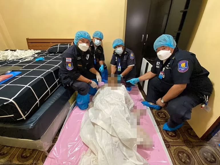 جثة رجل الأعمال الألماني مقطعة