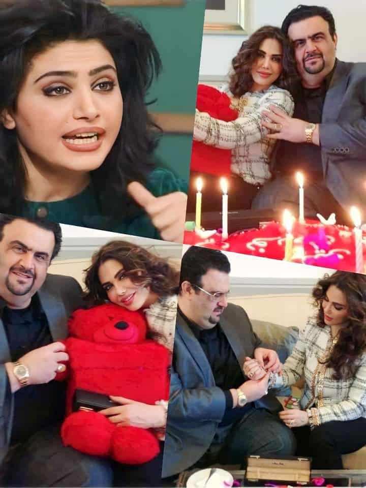 نورمان أسعد وزوجها العراقي