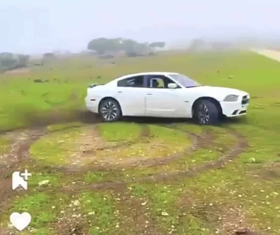 التفحيط على العشب في صلالة