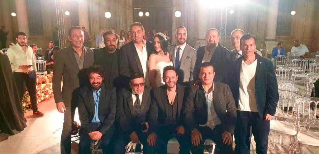 ظهر علاء عبد الخالق في فرح ابنته وهو شاحب الوجه