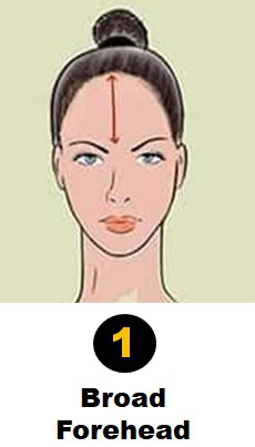 الجبين العريض