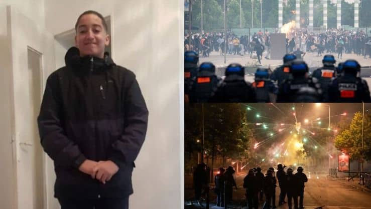 مقتل الشاب الجزائري نائل في فرنسا