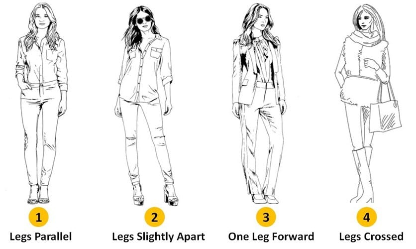 طريقة وقوفك تكشف ما تخفيه شخصيتك