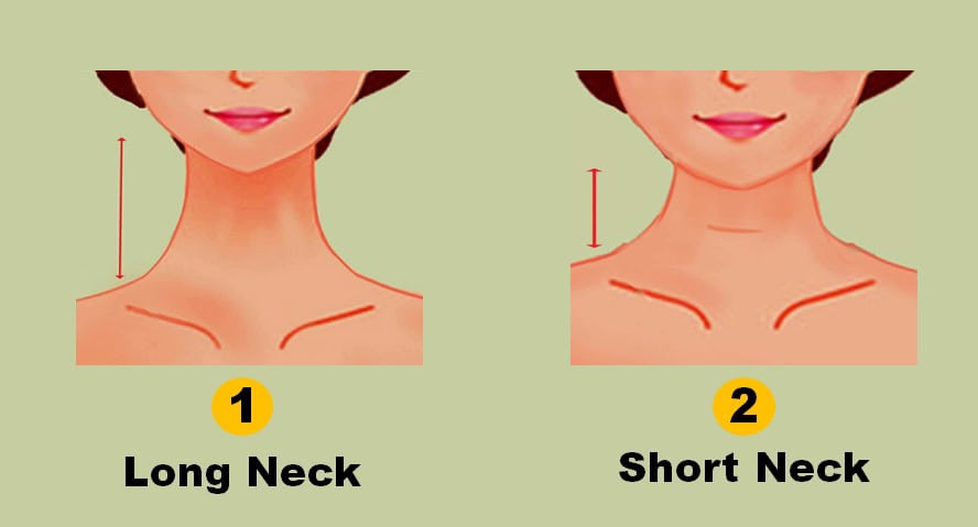 شكل العنق يحدد شخصينك