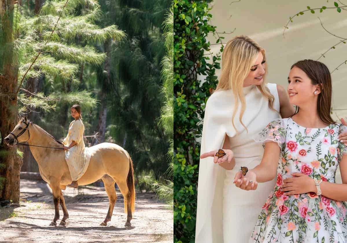 جمال ابنة إيفانكا ترامب الطبيعي يخطف الأبصار.. أرابيلا روز أصبحت مراهقة (شاهد) جمال ابنة إيفانكا ترامب الطبيعي يخطف الأبصار.. أرابيلا روز أصبحت مراهقة