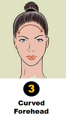 الجبين المنحني