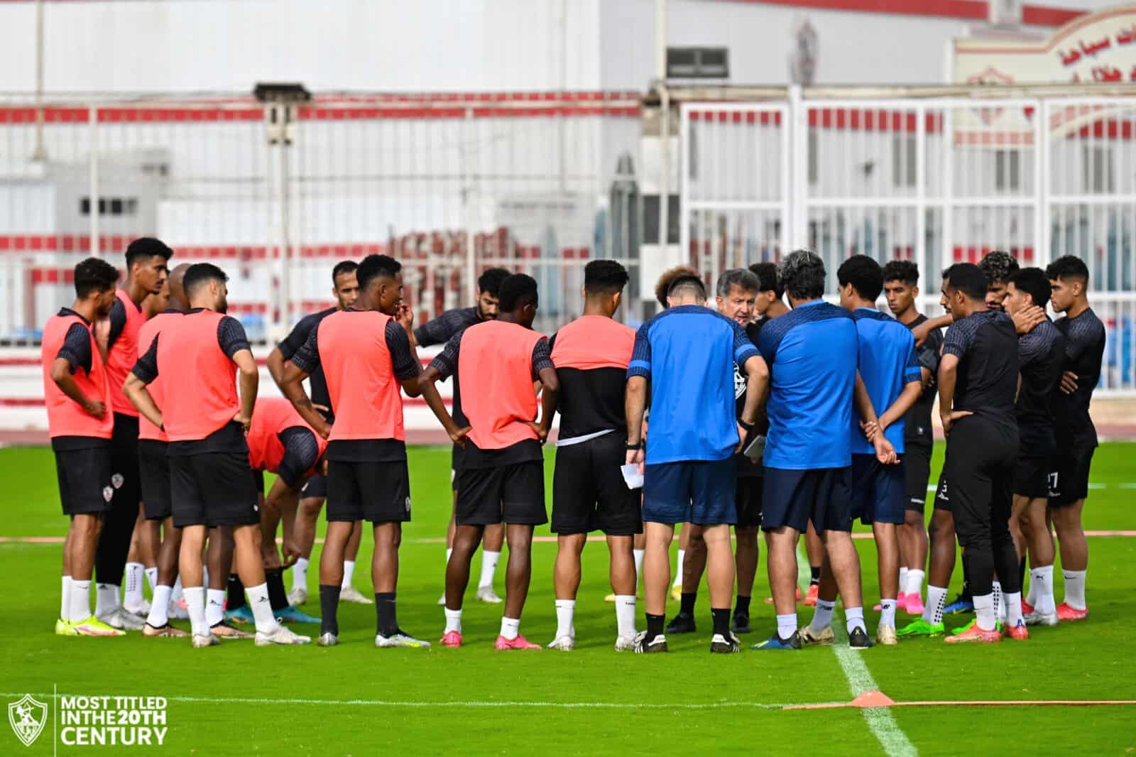 تدريبات الزمالك المصري