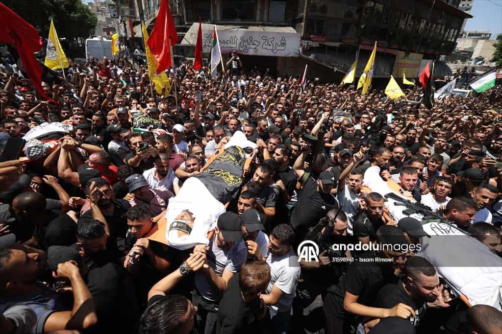 تشييع شهداء جنين