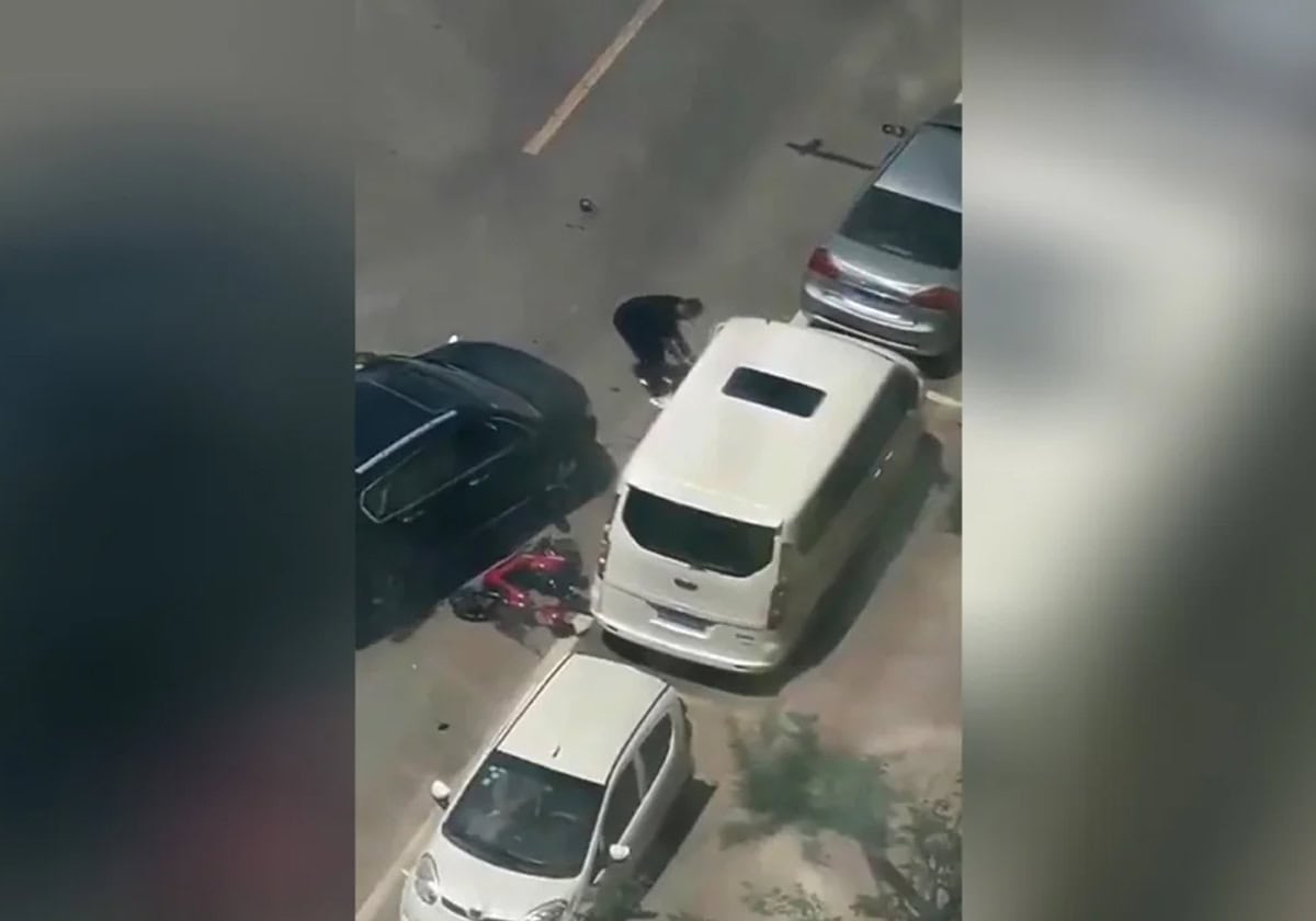 رجل يقتل زوجته غدرا