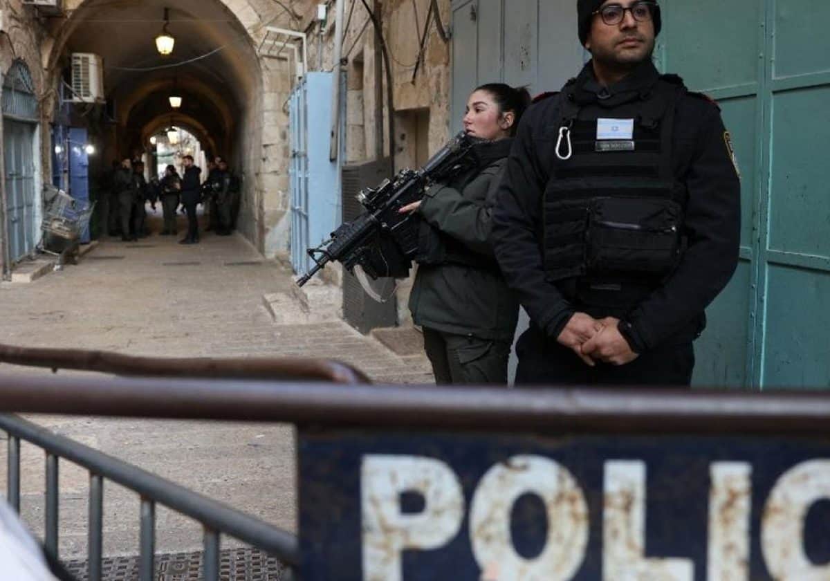 وحشية شرطة الاحتلال