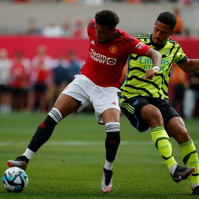 مباراة مانشستر يونايتد وأرسنال الودية