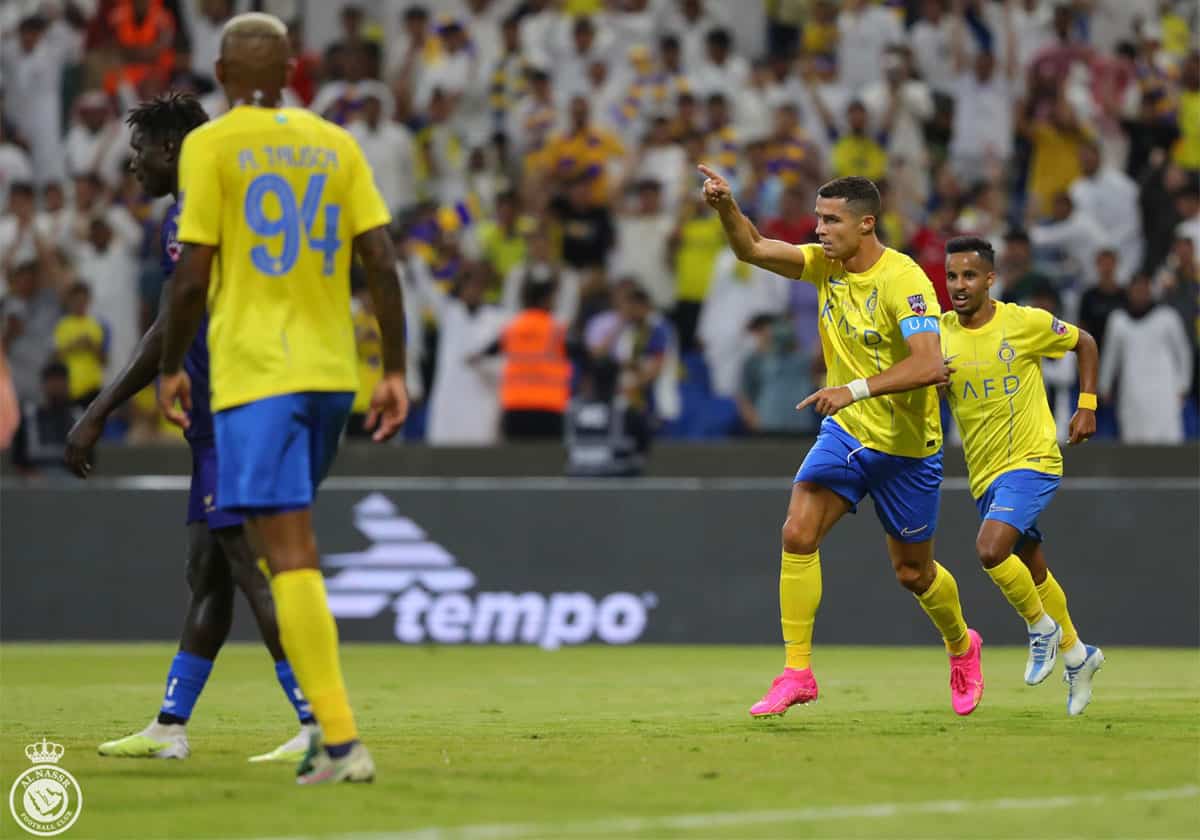 النصر السعودي يضرب المنستيري بالأربعة في البطولة العربية.. شاهد ملخص المباراة مباراة النصر السعودي والاتحاد المنستيري