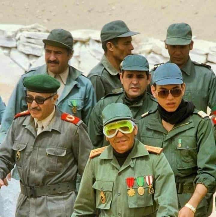 محمد السادس والملك الحسن الثاني