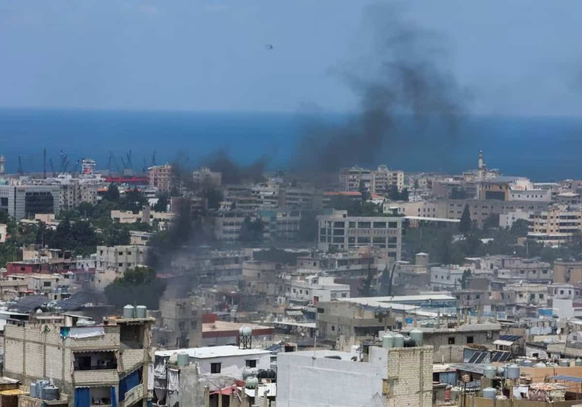 مخيم عين الحلوة للاجئين الفلسطينيين