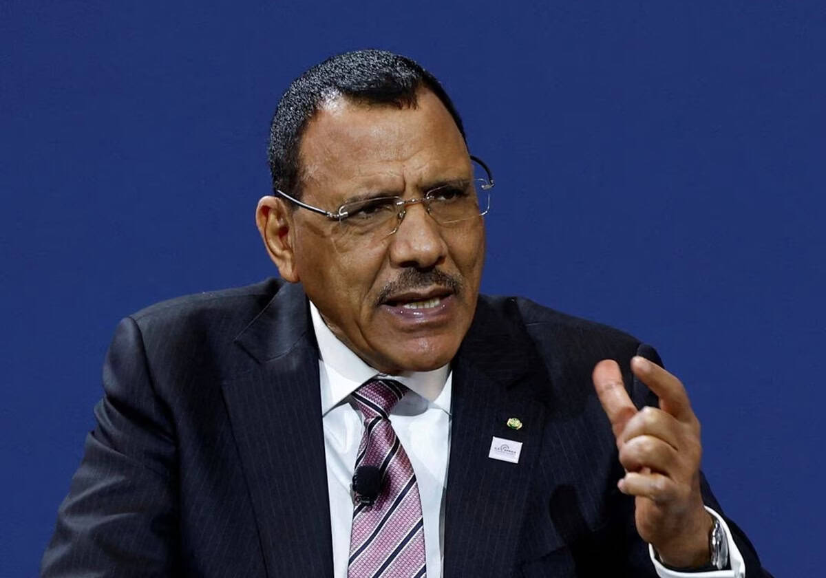 رئيس النيجر محمد بازوم