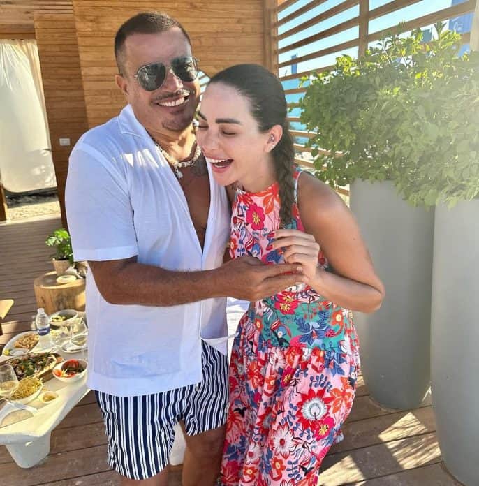 داليدا خليل وعمرو دياب