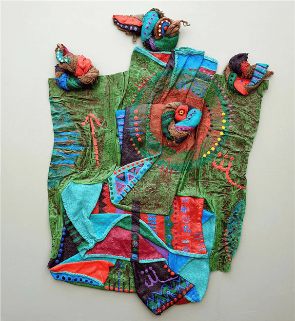 تحويل المواد الخام إلى قطع فنية الخيش