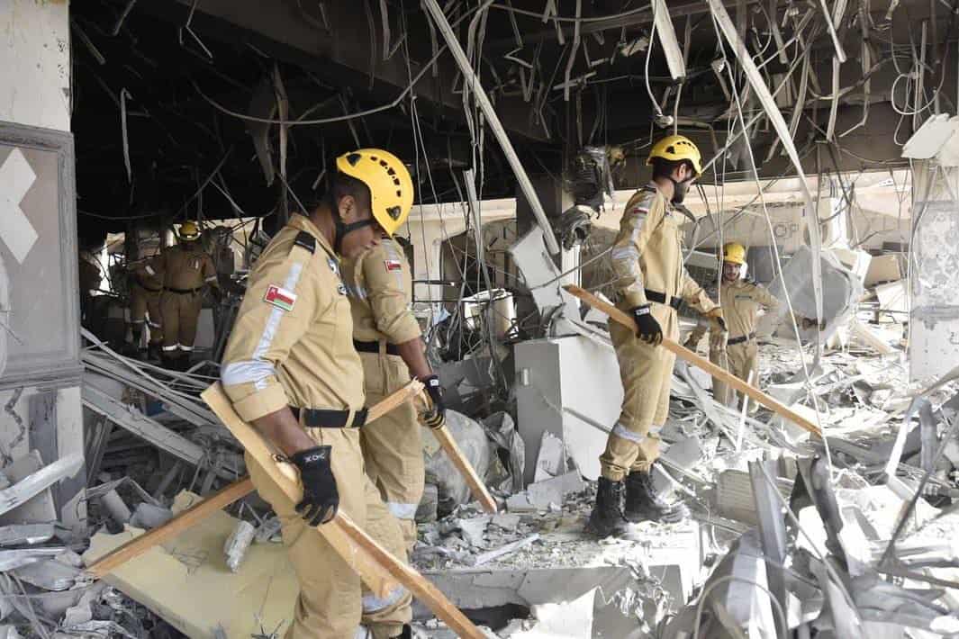 انفجار بالعاصمة مسقط