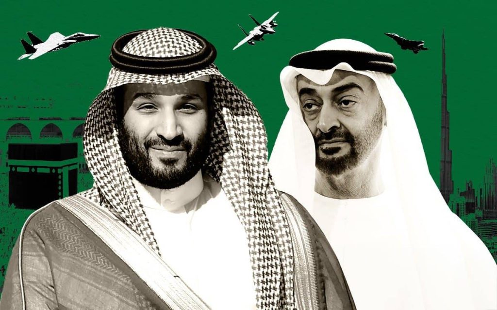 محمد بن سلمان ومحمد بن زايد
