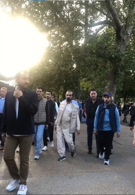 محمد راشد عانى خلال زيارته للندن من تشنجات عضلية في جانبه الأيسر بصفة مؤقتة.