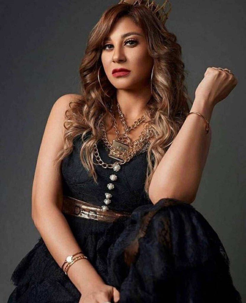 الممثلة المصرية إنجي شرف