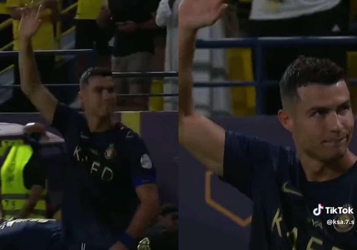 رونالدو وماني يرقصان على الطريقة السعودية