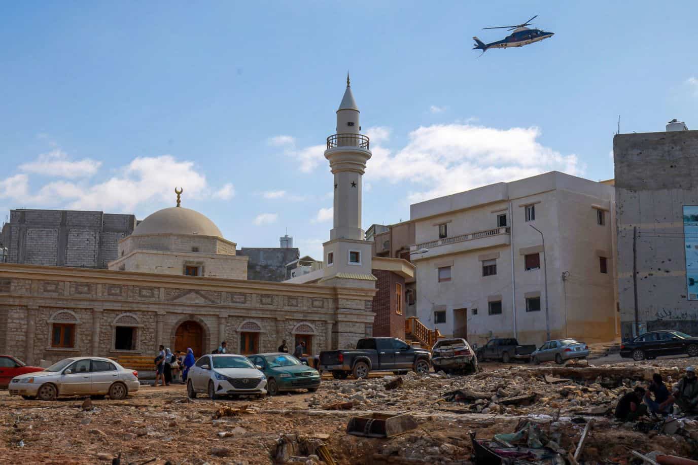 درنة المدينة المنكوبة من إعصار دانيال 