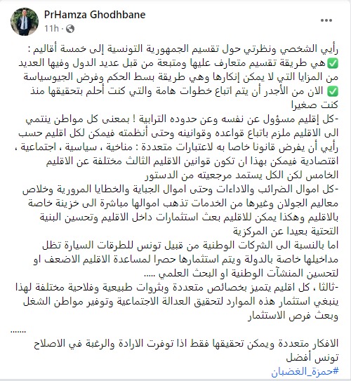 الأكاديمي التونسي حمزة غضبان