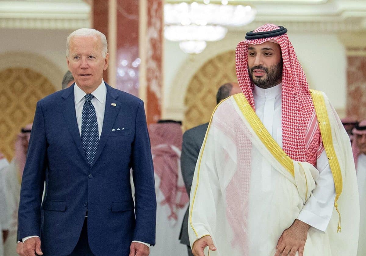 محمد بن سلمان يؤكد لواشنطن اهتمامه المتزايد بمواصلة عملية التطبيع مع إسرائيل! جو بايدن ومحمد بن سلمان