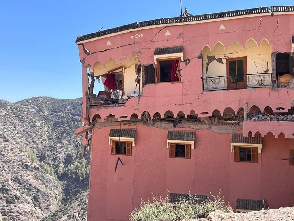 زلزال المغرب أدى إلى تضرر عدد من المباني