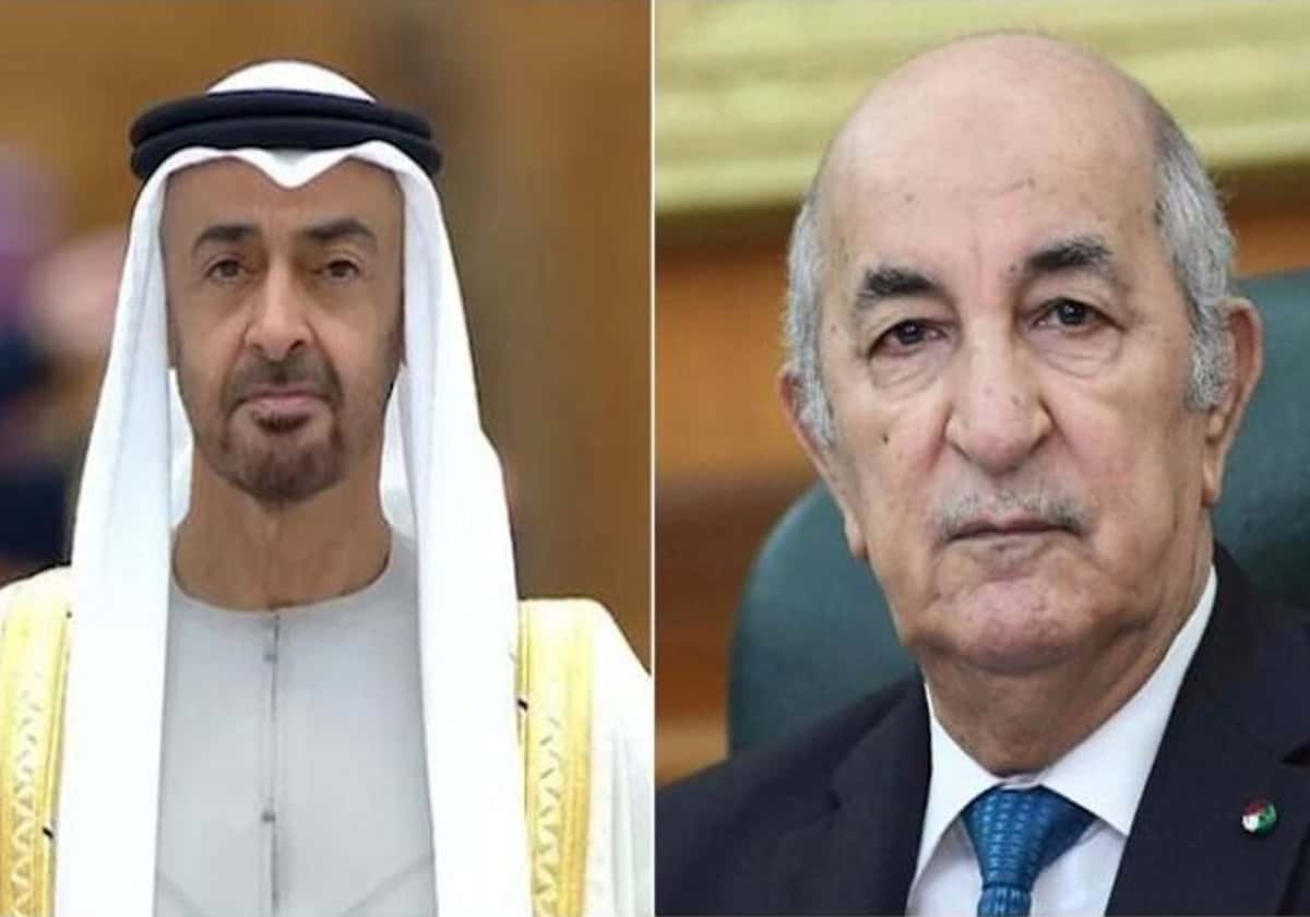 وسط حنق شعبي ضدّها.. صحيفة جزائرية تُحذّر الإمارات على طريقتها الخاصّة.. ما القصّة؟ عبد المجيد تبون ومحمد بن زايد وتوتر العلاقات بين الجزائر والمغرب