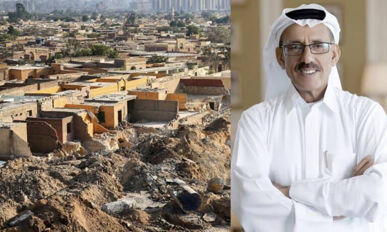 علاقة خلف الحبتور بإزالة المقابر التاريخية في مصر