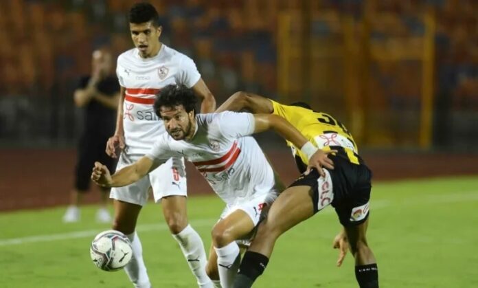 مباراة الزمالك والمقاولون