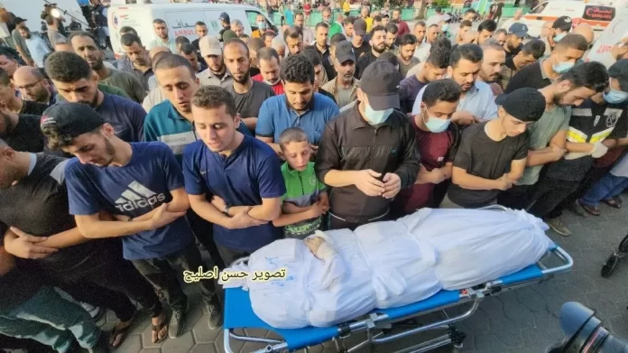 تشييع القائد الشهيد أيمن نوفل