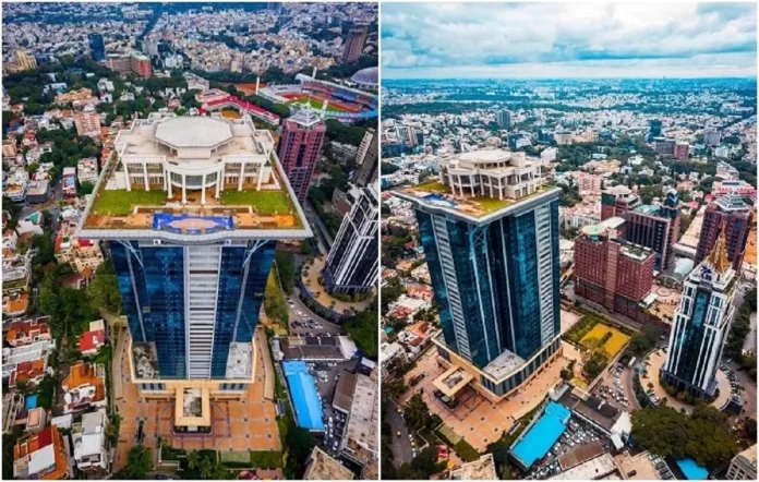 قصر الملياردير الهندي فيجاي ماليا المبني على قمة ناطحة سحاب