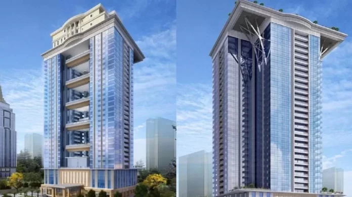 تصميم قصر الملياردير الهندي فيجاي ماليا المبني على قمة ناطحة سحاب