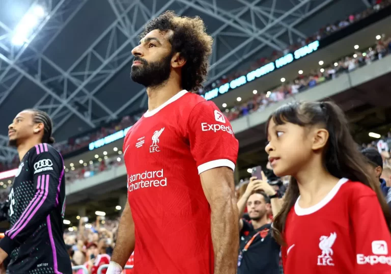 محمد صلاح يتبرع لأهل فلسطين بغزة