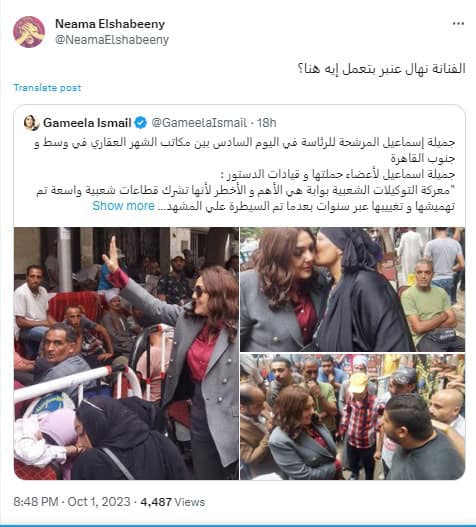 الناشطة نعيمة عن نهال عنبر