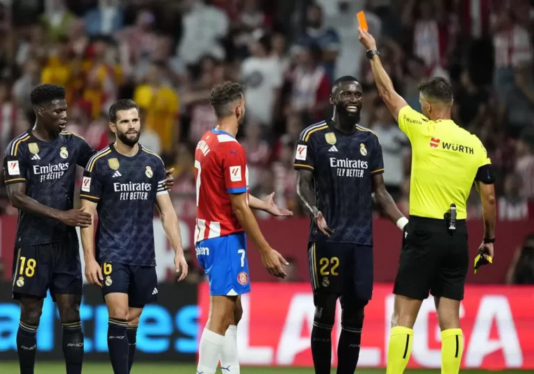 طرد ناتشو لاعب ريال مدريد